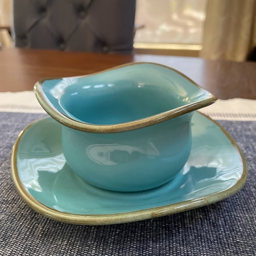 Southern Living at Home Tuscan Toscana Tid Bit Bowl + Saucer Like New